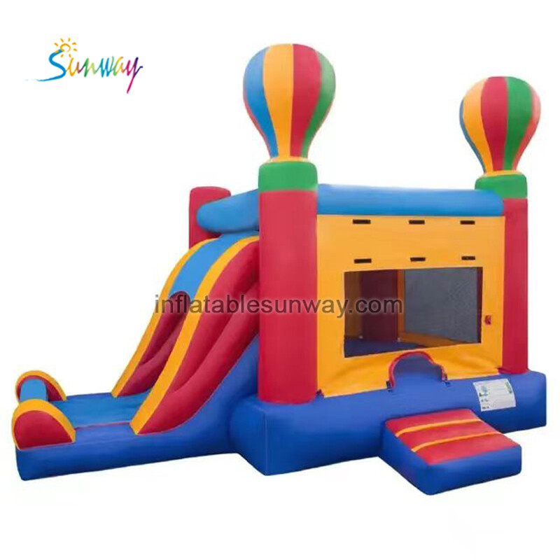 Inflatable bouncy castles